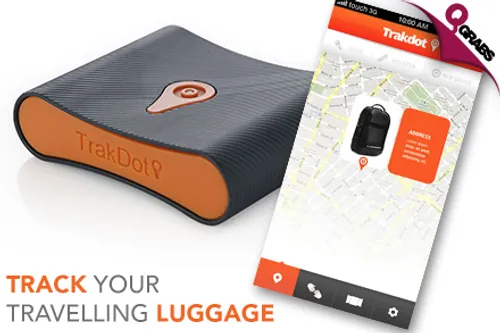 For QR259, Never Lose Your Bags with a Trakdot Luggage Tracker! (QR349 Value)
